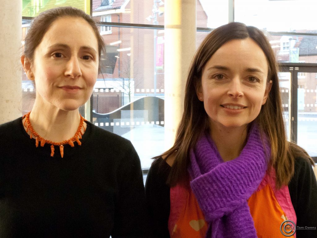 Bettina von Zwehl and Katy Barron at UCS 28th November 2012