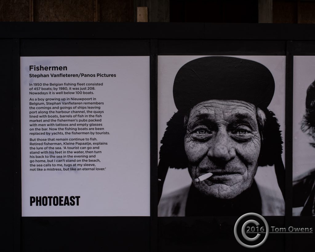 Text describing fishermen photos