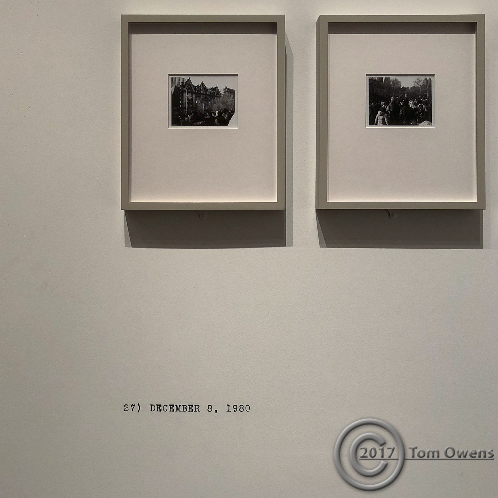 B&W polaroids by Wim Wenders thay Lennon was shot and killed